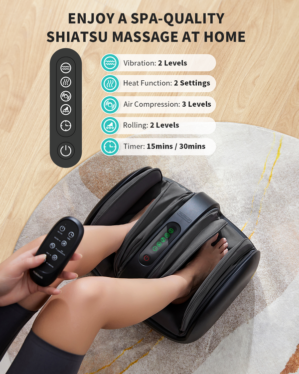 Shiatsu calf discount massager